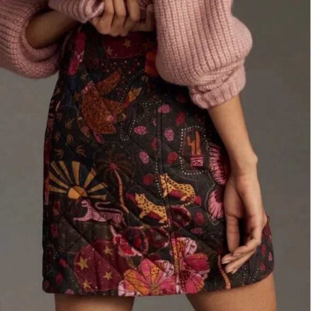 FARM Rio Quilted Mini Skirt - Picture 2 of 3